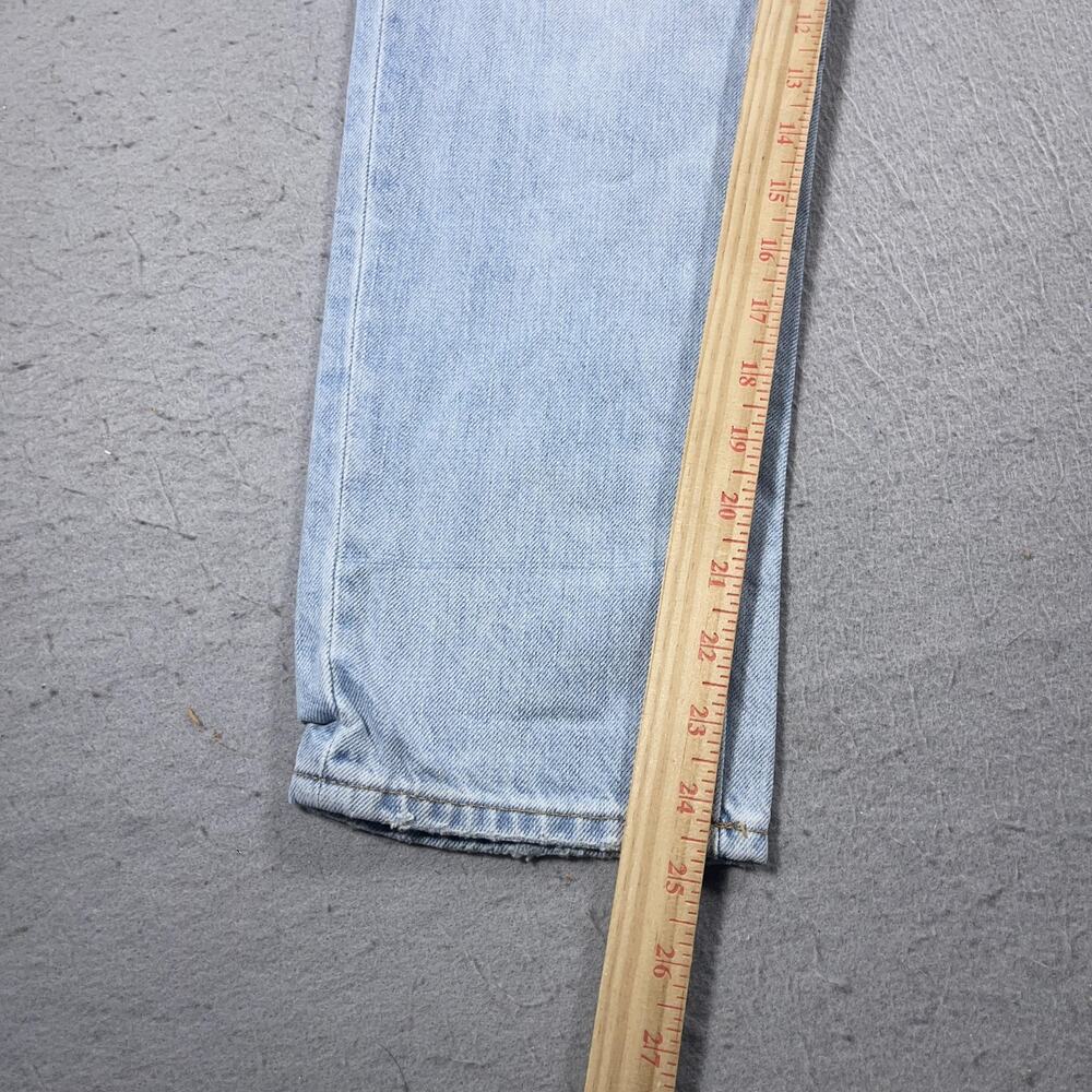 Madewell Jeans Womens 26 Petite Light Blue Curvy Perfect Vintage High Rise Denim - Picture 3 of 10